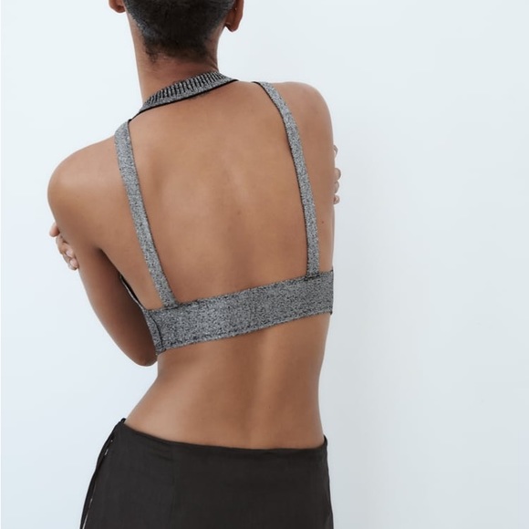 Zara Open Back Knit Top - Picture 5 of 9